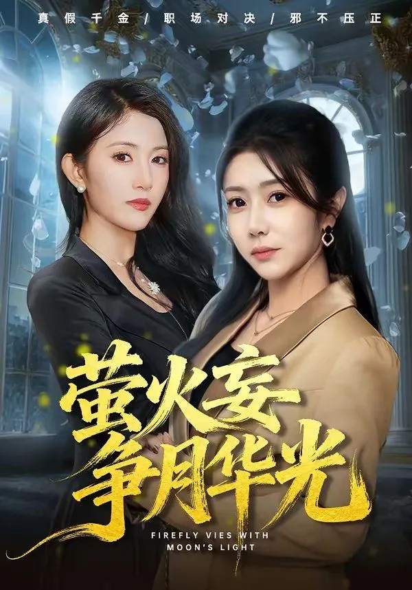 萤火妄争月华光